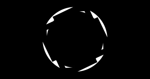 Circle Interface HUD Digital Elements 库存影片 342100286