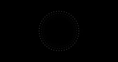 Circle Interface HUD Digital Elements 库存影片 342100419