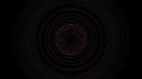 Circle interfaces with different glowing colors. Abstract microwave halo pattern イラスト素材