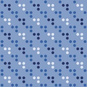 Circle irregular drop seamless pattern Stock Illustration