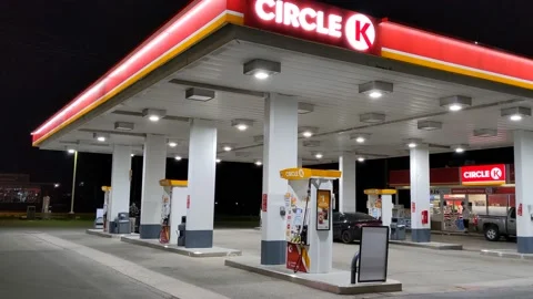 Circle K Gas Station Stock Footage 197123975
