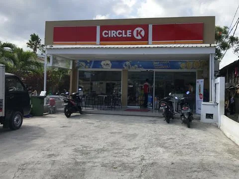 Circle K store entrance Stock Photos