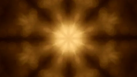 Circle kaleidoscopic pattern like snowflake. Vidéo 45388196