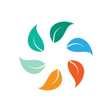 Circle Leaf Stock Illustration