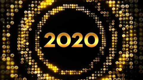 Circle Leds 2020 Stock Footage 119081903