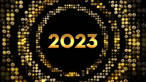 Circle Leds 2023 Stock Footage 222741845