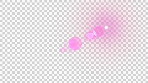 Circle lens flare overlay Illustrazione stock