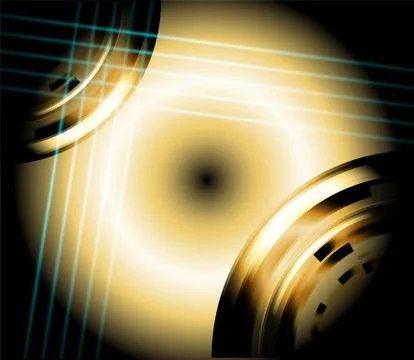 Circle light abstract background Stock Illustration