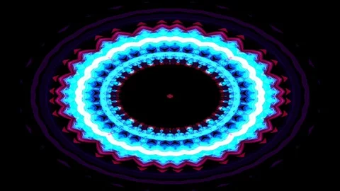 Circle light abstract background illustrations full of beautiful simple designs Stock Footage 128445203