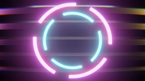 Circle light background Stock Footage 191370847