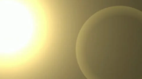 Circle Light Transition Alpha Stock Footage 14844860