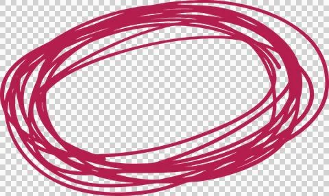 Circle line. Hand drawn Stock Illustration