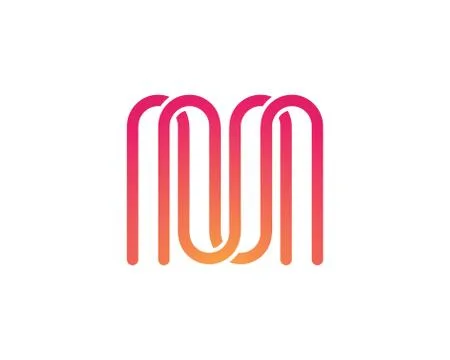 Circle line  Logo Template vector icon Stock Illustration