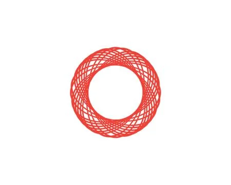 Circle line  Logo Template vector icon Stockillustratie