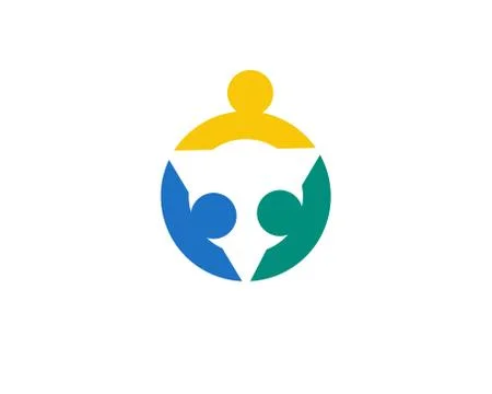 Circle line  Logo Template vector icon Stock Illustration