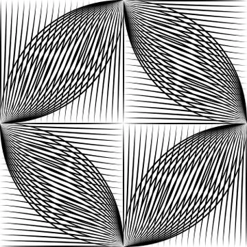 Circle lines object Stock Illustration