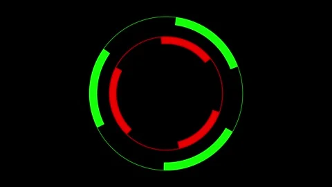 Circle Loader. Graphic elements. Abstract beautiful circle loading Stock Footage 242312631