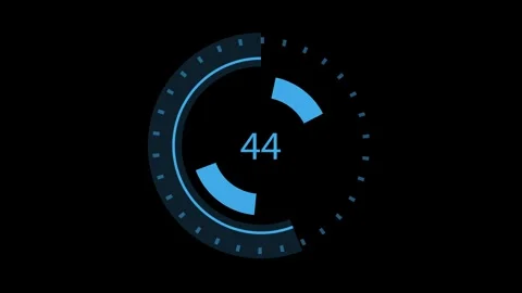 Circle Loader. Graphic elements. Abstract beautiful circle loading Video stock 242312754