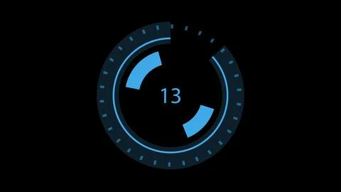 Circle Loader. Graphic elements. Abstract beautiful circle loading animation  Stock Illustration