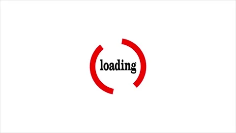Circle loading animation video.loading circle upload or download animation. Stock Footage 297834056
