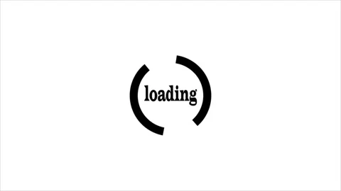 Circle loading animation video.loading circle upload or download animation. Stock Footage 297834125