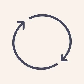 Circle loading color vector doodle simple icon イラスト素材