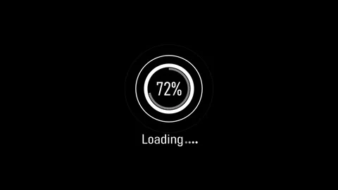 Circle loading icon animation .on the background Stock Footage 260115006