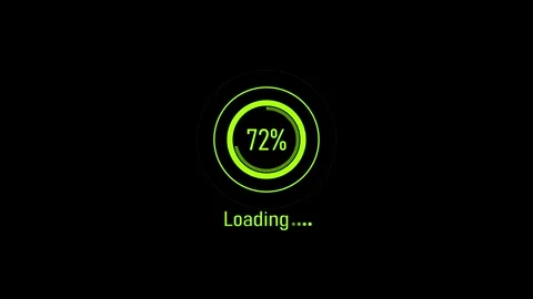 Circle loading icon animation .on the background Stock Footage 260115010