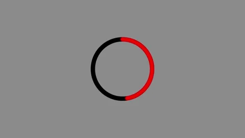 Circle Loading icon animation with background. Stock Footage 306557665