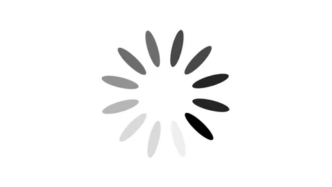 Circle loading icon animation. Video stock 336620017