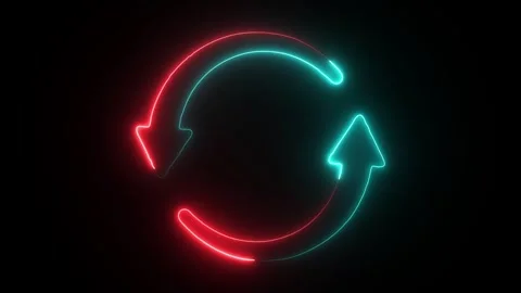 Circle loading icon animation. Stock Footage 336628288