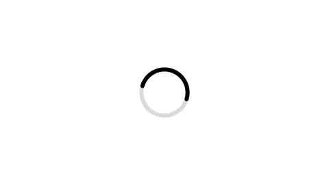Circle loading icon animation isolated on background Stock-Footage 336549974
