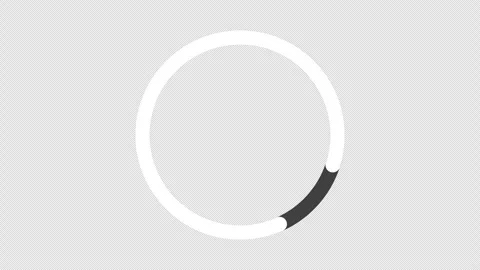 Circle loading icon. Stock Footage 267714777