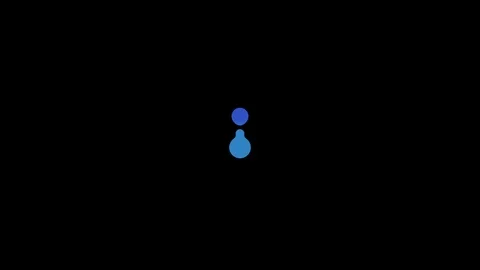 Circle Loading Sign On White Background, Loading Bar Icon With Dots, Animation Stock Footage 125264956
