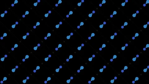 Circle Loading Sign On White Background, Loading Bar Icon With Dots, Animation Stock Footage 125278057