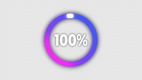 Circle loding animation on a tranparent background Stockbeeldmateriaal 330121143
