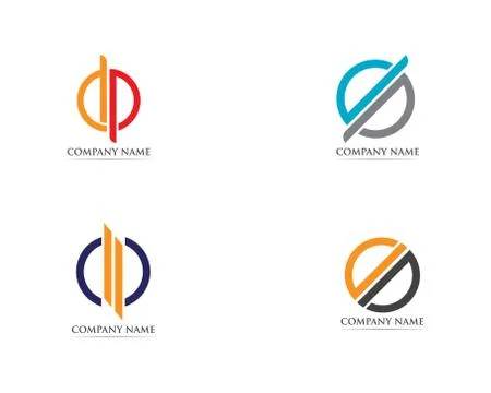 Circle logo and symbols Vector Stock Illustration