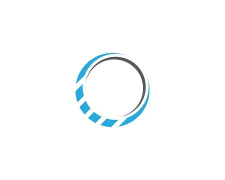 Circle logo and symbols Vector Stock Illustration