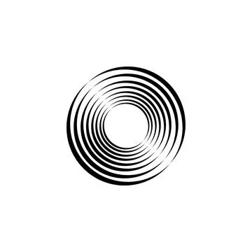 Circle, logo, shape, symbol, arts, design, icon 스톡 일러스트
