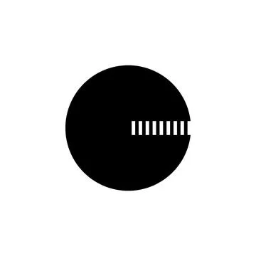 Circle, logo, shape, symbol, arts, design, icon Stock Illustration