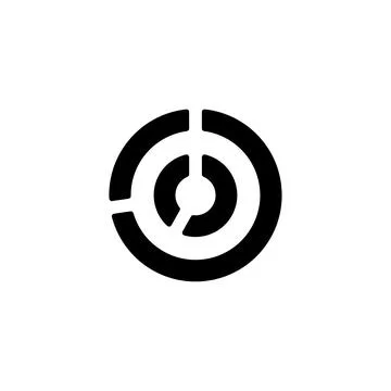 Circle, logo, shape, symbol, arts, design, icon 스톡 일러스트