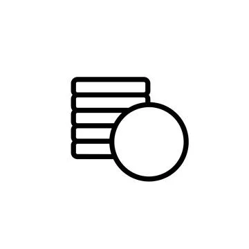 Circle, logo, shape, symbol, arts, design, icon Illustrazione stock