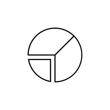 Circle, logo, shape, symbol, arts, design, icon Illustrazione stock