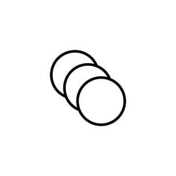 Circle, logo, shape, symbol, arts, design, icon Stock Illustration
