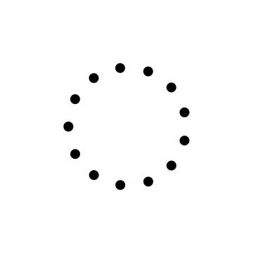 Circle, logo, shape, symbol, arts, design, icon Stock Illustration