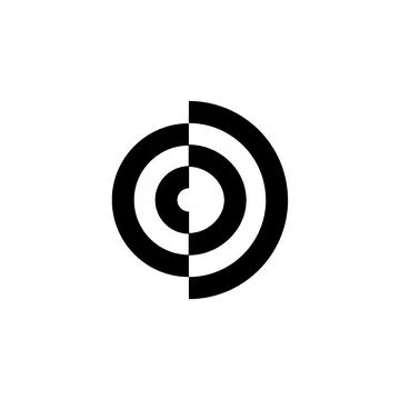 Circle, logo, shape, symbol, arts, design, icon 스톡 일러스트