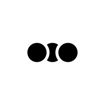 Circle, logo, shape, symbol, arts, design, icon Stock Illustration