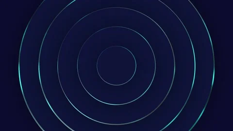 Circle Loop Animation Background Video, Modern Digital Aesthetic Stock Footage 308339984