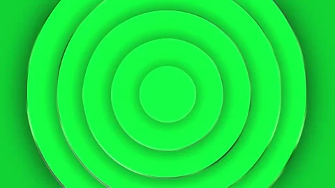 Circle Loop Animation Background Video, Modern Digital Aesthetic Video stock 309726234
