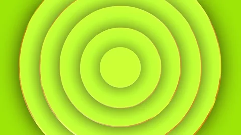 Circle Loop Animation Background Video, Stylish Minimal Motion Graphic Stock Footage 309726749
